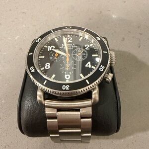 SHINOLA RUNWELL BLACK BLIZZARD WATCH